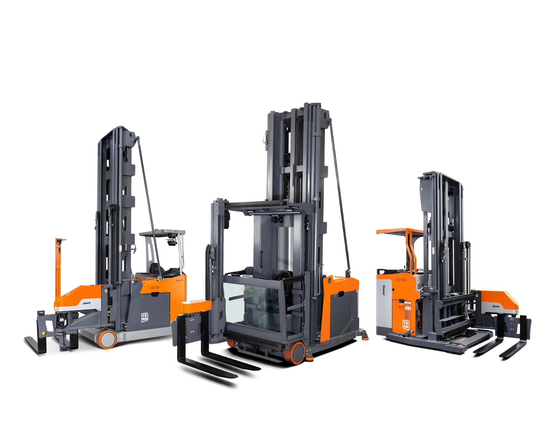 Chariots élévateurs à allées très étroites