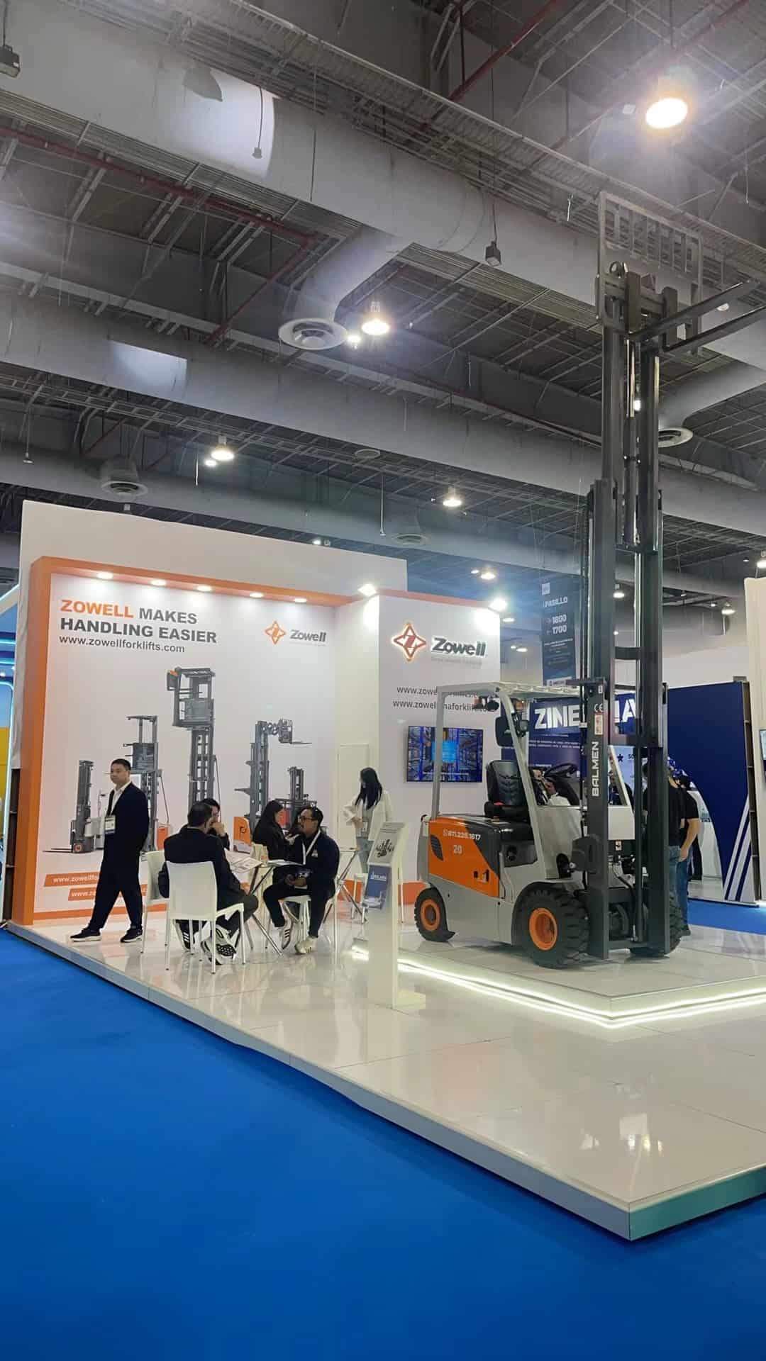 Zowell Forklift a clôturé avec succès son événement « Rencontrez-nous au SUMMIT & EXPO » au Mexique.