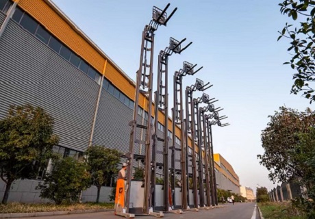 Solution logistique haute performance pour camions à double portée.